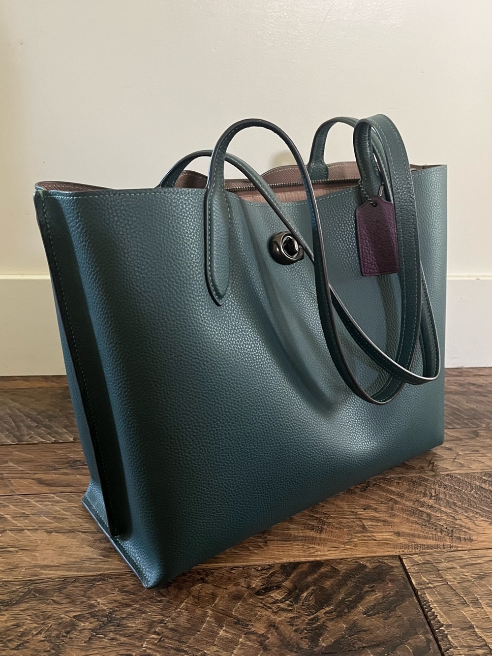 COACH Willow Tote Bag Green